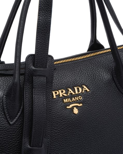 prada borsa a mano in tessuto pelle|prada leather.